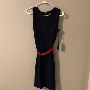 Women’s navy blue dress